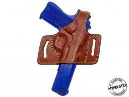 Brown 1911 5-Inch Colt, Kimber, Para, Springfield Springfield OWB Quick Draw Right Hand Thumb Break Belt Holster - 8MYH101LP_BR