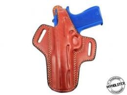 Brown / Left Rock Island Armory 1911 .45 OWB Thumb Break Leather Belt Holster - Pick your Hand & Color - 8MYH105LP_BR_LH