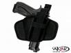 Smith & Wesson SD40VE Leather &  Nylon Thumb Break Pancake Belt Holster, Akar - B_7218_S