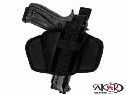 SIG SAUER SAS  Leather &  Nylon Thumb Break Pancake Belt Holster, Akar - B_7218_S
