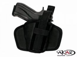 WALTHER PPS, CCP Leather & Nylon Thumb Break Pancake Belt Holster, Akar - B_7218_S WALTHER PPS, CCP Leather & Nylon Thumb Break Pancake Belt Holster, Akar - B_7218_S