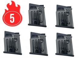 5 PCS PANZER ARMS MFPA 12 GA, 2 ROUND MAGAZINE, NEW - MYHMAG_2RD_5