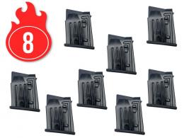 8 PCS PANZER ARMS MFPA 12 GA, 2 ROUND MAGAZINE, NEW - MYHMAG_2RD_8