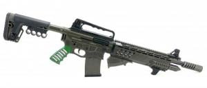 EMPEROR ARMS HAKI GREEN GRIP GEN2 COBRA12 METAL MAG FED / 2 5rd MAGS PLUS CASE - COBRAM_HAKIGG