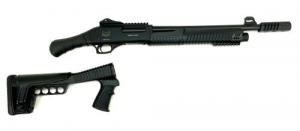 EMPEROR ARMS BLACK DUKE ULTRA PUMP ACTION 12GA 18.5''BRL NON NFA FIREARM - DUKE_BLACK