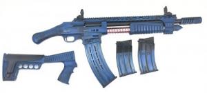 EMPEROR ARMS BLUE KING-12 MAG FED BLACK NON NFA PUMP ACTION 12GA 18.5" BRL - KING_BLUE