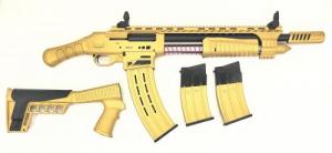 EMPEROR ARMS GOLD KING-12 MAG FED BLACK NON NFA PUMP ACTION 12GA 18.5" BRL - KINGGLD