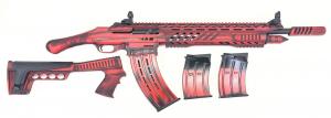 EMPEROR ARMS RED MOGUL MEGA MAG FED NON NFA SEMI AUTO 12GA 18.5" BRL - MEGA_RED EMPEROR ARMS RED MOGUL MEGA MAG FED NON NFA SEMI AUTO 12GA 18.5" BRL - MEGA_RED