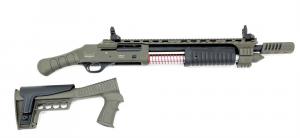 EMPEROR ARMS HAKI GEN 2! DUKE III ULTRA 12GA 18.5" BRL PUMP ACTION NON NFA FIREARM - DUKE3_HAKI EMPEROR ARMS HAKI GEN 2! DUKE III ULTRA 12GA 18.5" BRL PUMP ACTION NON NFA FIREARM - DUKE3_HAKI