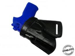 Black / Left For Glock 35 SOB Small Of the Back Leather Holster