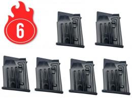 6 PCS EMPEROR ARMS BLACKHAWK-12 | 2 ROUND MAGAZINE PART - MYHMAG_2RD_6