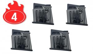 4 PCS SDS Imports Tokarev TBP Bullpup 12GA, 2 ROUND MAGAZINE - MYHMAG_2RD_4