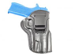 Black STI EDGE 9mm IWB Inside the Waistband Leather Belt Holster - 19MYH106LP_BL