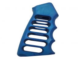 1 / BLUE AR-15 Ultralight Skeletonized Aluminum Grip - MYH_AR15GRIPS_BLU 1 / BLUE AR-15 Ultralight Skeletonized Aluminum Grip - MYH_AR15GRIPS_BLU