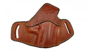 BLACK Heckler & Koch USP 9mm Premium Quality Black Open Top Pancake Style OWB Holster - 22MYH125OT_BL