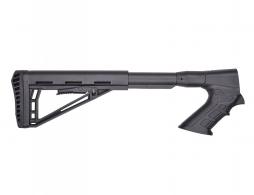Fixed Tactical Adjustable Shotgun Stock Kit with Ergonomic Pistol Grip Compatible with Escort AIMGUARD 12GA - MYH_NIK_D27