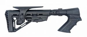 Folding Tactical Shotgun Stock with Adjustable Length, Cheek Rest, Buttpad, and Pistol Grip, Collapsible Compatible with Rock - MYH_NIK_D19_FLEX