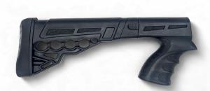 Folding Tactical Buttstock with Pistol Grip Customizable. Length Adjustments, Collapsible Compatible with Escort AIMGUARD 12G - MYH_NIK_D1_FLEX