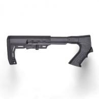 Fixed Tactical Adjustable Shotgun Stock Kit with Ergonomic Pistol Grip Compatible with Emperor Arms Cobra12 Mag Fed Shotgun - - MYHP_D22