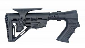 Folding Tactical Shotgun Stock with Adjustable Length, Cheek Rest, Buttpad, and Pistol Grip, Collapsible Compatible with Empe - MYH_NIK_D19_FLEX Folding Tactical Shotgun Stock with Adjustable Length, Cheek Rest, Buttpad, and Pistol Grip, Collapsible Compatible with Empe - MYH_NIK_D19_FLEX