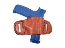 Akar OWB Quick Draw Brown Leather Belt Holster Fits Sig Sauer P320 Compact 9mm / .40 - 50MYH105SP_BR