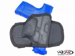 Open-top molded nylon belt slide holster  OWB carry  right-hand draw  compatible w/ Sig Sauer P365 - B7236_RH