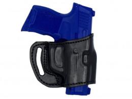 Black OWB Yaqui Slide Leather Belt Holster Premium Cowhide | Open-Muzzle Design Compatible w/Smith & Wesson M&P M2.0 9,4 - 38MYH102LP_BL Black OWB Yaqui Slide Leather Belt Holster Premium Cowhide | Open-Muzzle Design Compatible w/Smith & Wesson M&P M2.0 9,4 - 38MYH102LP_BL