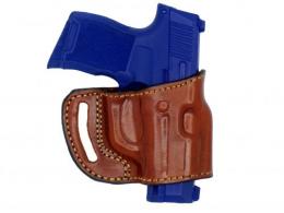 Brown OWB Yaqui Slide Leather Belt Holster Premium Cowhide | Open-Muzzle Design Compatible w/Smith & Wesson M&P M2.0 9,4 - 38MYH102LP_BR Brown OWB Yaqui Slide Leather Belt Holster Premium Cowhide | Open-Muzzle Design Compatible w/Smith & Wesson M&P M2.0 9,4 - 38MYH102LP_BR