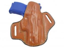 Right / Brown Premium Pancake-Style OWB Leather Holster  Open-Top Design Compatible w/ Sig Sauer P226R DAK W/RAILS - 55MYH125OT_BR