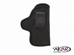 RIGHT Concealed carry IWB holster  inside-the-waistband nylon clip-on compatible w/ Walther PPK/S - IC7224_MI_RH