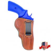Brown Premium Leather IWB Holster  Handcrafted Cowhide with Forward Cant Comaptible w/  Smith & Wesson Model 629 3"" - 33MYH106LP_BR