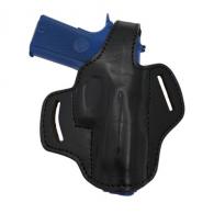 Brown OWB Thumb Break Leather Belt Holster fits Dan Wesson Specialist Commander - 9MYH105LP_BR