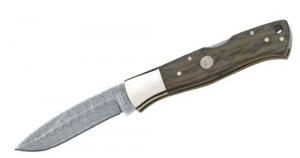 KNIFE, DAMASCUS, 3,000 YEAR OLD OAK - 110100DAM