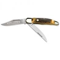 KNIFE, FOLDING HUNTER STAG W/S - 112020HH