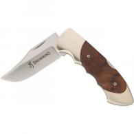 KNIFE, BROWNING 111 COCOBOLO CLIP - 322111C