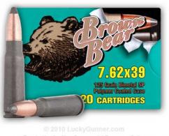 BROWN BEAR - 7.62X39 125GR. SP