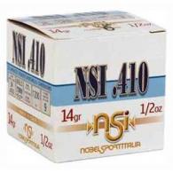 NOBELSPORT 410 GA 2.5" 1/2oz #8 25rd box - ans4128 NOBELSPORT 410 GA 2.5" 1/2oz #8 25rd box - ans4128