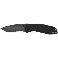 BLUR GLASS BREAKER - BLK/BLK , SERRATED - 1670GBBLKST