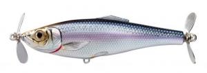 Blueback Herring Double Prop Silver/Blue - BBP88T201