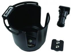 Cup Holder W/rod Holder Mount - 311-BK