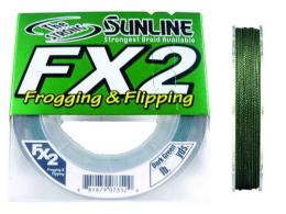 FX2 BRAID 125 YD DARK GREEN 50lbs Test Fishing Line - 63039840