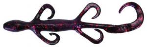 Zoom 002001 Lizard, 6", 9Pk, Black - 002001