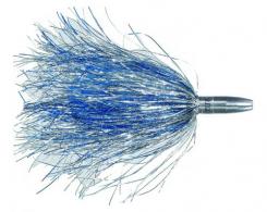 Billy Baits Mini Turbo Slammer Trolling Lure, Blue Silver/Blue Firetip, Concave Head, 5.5 in - MTS-15