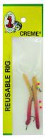 Creme 801-1 Rigged Angle Worm, 2