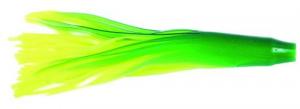 Billfisher Tuna Tail Skirt 6" Chartreuse Green - TT610-CG