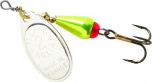 Mepps Aglia Brite Chartreuse Silver - AB2 CH-S