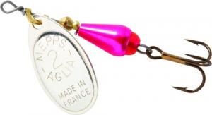 Mepps Aglia Brite Pink Silver - AB2 PK-S