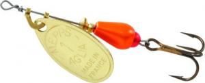 Mepps Aglia Brite Orange Gold - AB1 OR-G