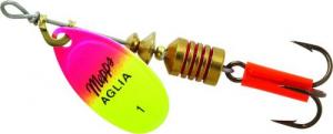 Mepps Aglia Spinners- Plain- Sizes #1, #2, And #3 Hot Pink Cht - B1 HPC