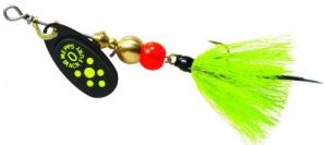 Mepps BF0T CH Black Fury In-Line